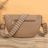 Gold Zipper Cross Body Bum Bag - Tallula