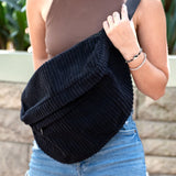 Large Corduroy Crossbody Bag - Tallula