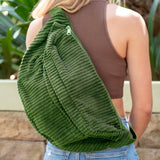 Large Corduroy Crossbody Bag - Tallula