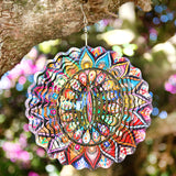 3D Whimsical Wind Spinner - 25cm