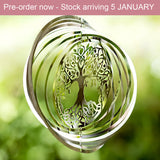 3D Tree of Life Wind Spinner