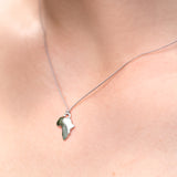 Africa Necklace - Sterling Silver