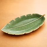 BANANA LEAF PLATTER 29X16CM