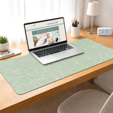 Leaf Print Desk Mat - 80x40cm