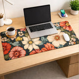 Vintage Florals Desk Mat - 80x40cm