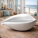 Shell Sculpture Ceramic Bowl