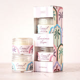 Luscious Lips Duo - Coconut Lip Butter and Scrub set