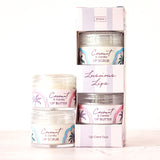 Luscious Lips Duo - Coconut Lip Butter and Scrub set