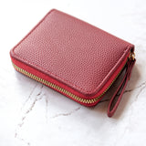 Compact Zip-Up Purse