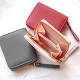 Compact Zip-Up Purse
