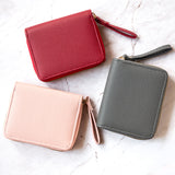 Compact Zip-Up Purse