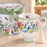Botanical Fine Porcelain Mug & Gift Box
