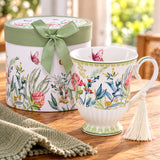 Botanical Fine Porcelain Mug & Gift Box