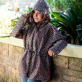 Parka Jacket in Leopard Print