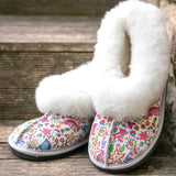 Genuine Leather Sheepskin Slippers - Birdies