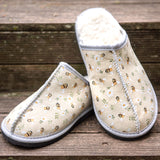Genuine Leather Sheepskin Summer Slip-on's - Busy Bees