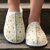 Genuine Leather Sheepskin Summer Slip-on's - Busy Bees