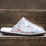 Genuine Leather Sheepskin Summer Slip-on's - Seaside