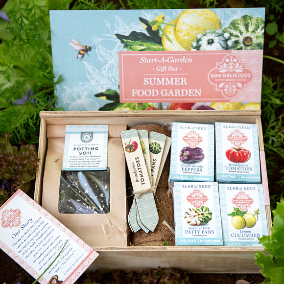 SUMMER FOOD START-A-GARDEN' GIFT BOX