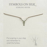 Springbok Necklace - Sterling Silver