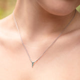 Springbok Necklace - Sterling Silver