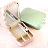 Travel Beauty Box with LED Mirror