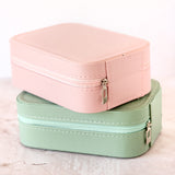 Travel Beauty Box with LED Mirror