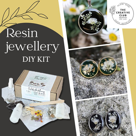 DIY - Resin Flower & Bezel Jewellery Craft Kit - Tallula