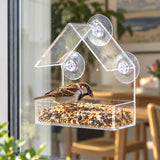 Acrylic Window Bird Feeder