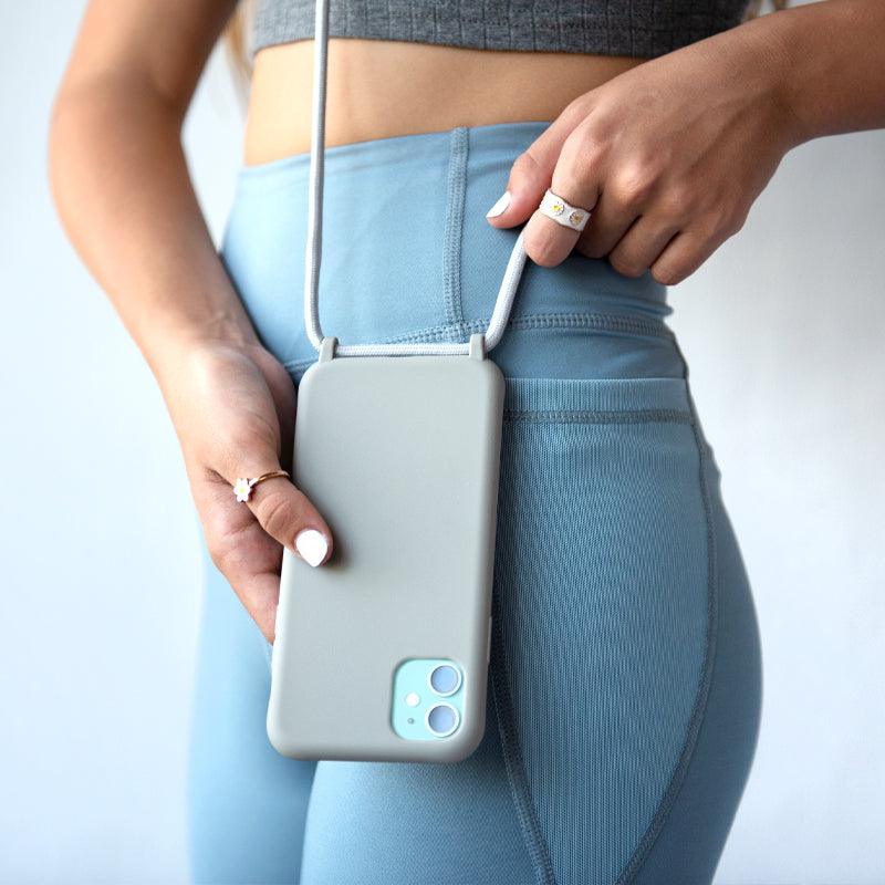 Phone cover with lanyard