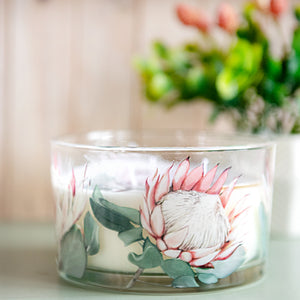 Protea Luxury Scented Candle (Triple Wick)