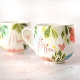 Hand Painted Mom Mug
